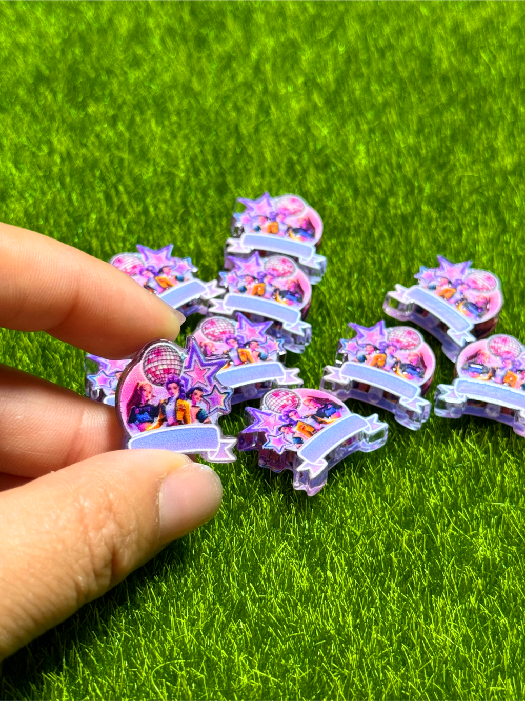 Kpop Demon Hunters acrylic Beads